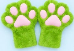 Paws color verde lima.
